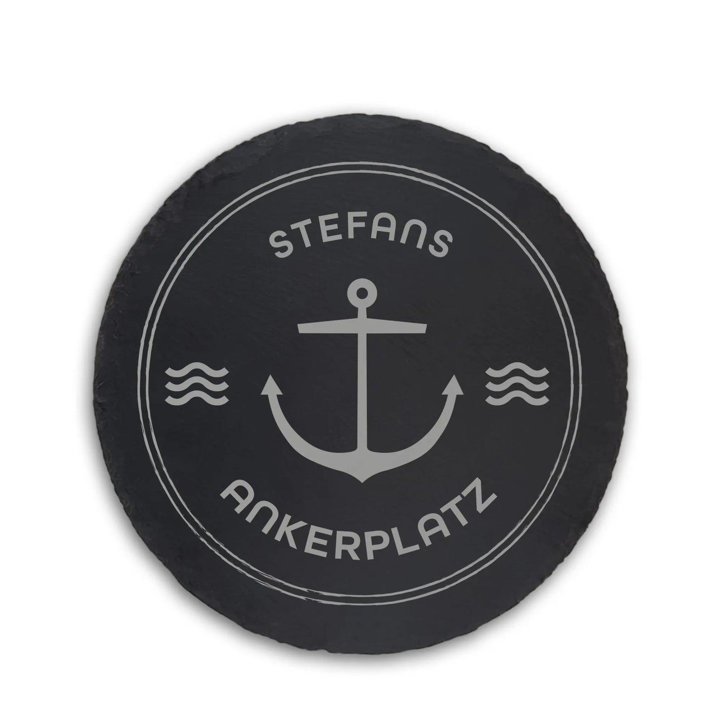 ANKERPLATZ - Personalisiertes Schieferschild - Jeske Design