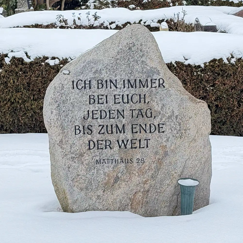 Grabstein-Sprüche: 50 würdevolle Texte für die Gravur