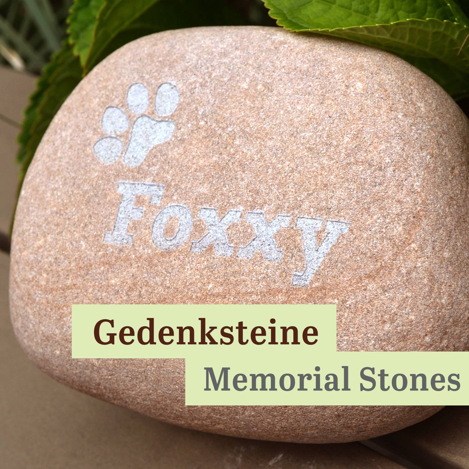 Gedenksteine für Haustiere - Jeske Design