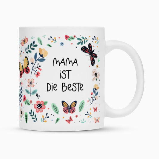 MAMA IST DIE BESTE - Personalisierte Keramiktasse - Jeske Design