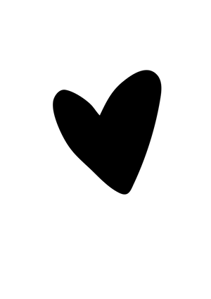 Herz gebogen