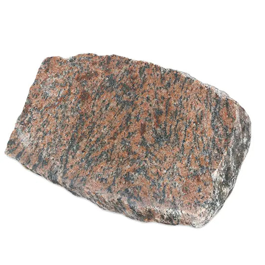 Grab- & Gedenkstein roter Granit poliert für Haustier, Hund, Katze - Block Nr 1